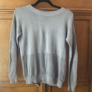 Tan knitted sweater